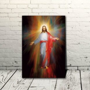 Portrait Of Jesus Canvas Jesus Christ Canvas Poster Wall Art