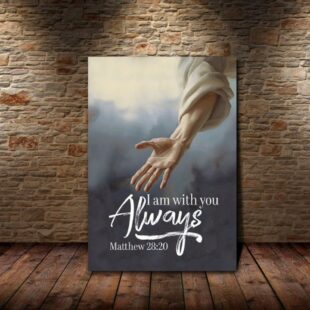 The Hand of God Reaching Canvas Poster Wall Art